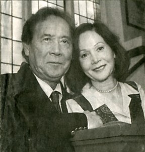 Nancy Kwan and James Shigeta, together again